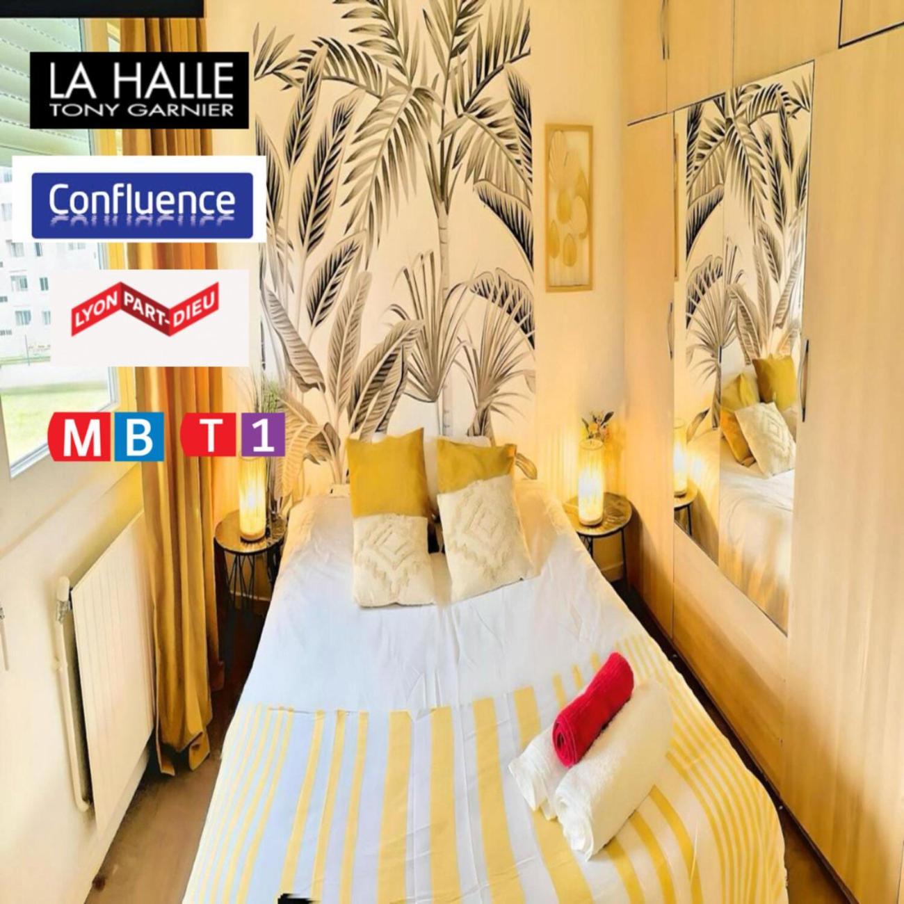 * Modernisa-2 Chambres- Lumineux, Centre-Ville Lyon Exteriör bild